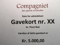 Gavekort til Compagniet.dk